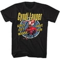 thumbnail image 1 of Cyndi Lauper Girls Just Wanna Black Adult T-Shirt Lt, 1 of 2