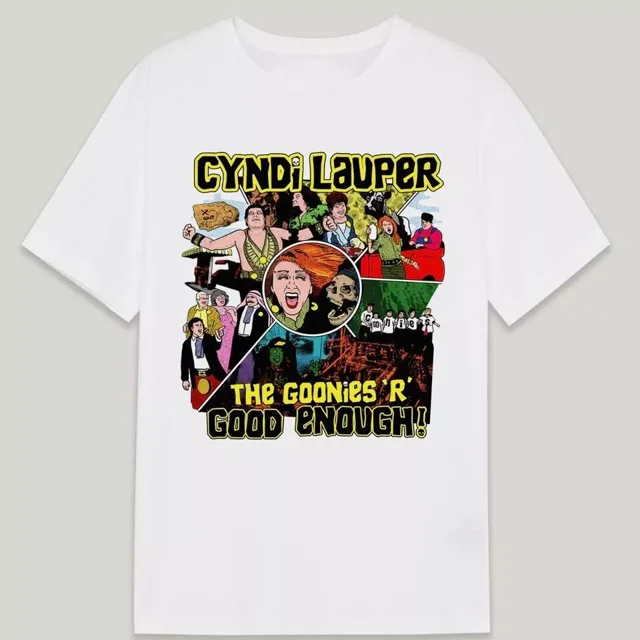 Cyndi Lauper The Goonies Good Enough Shirt - Walmart.com