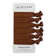 thumbnail image 1 of Cyndibands Medium Brown Chocolate Knotted Ribbon Gentle Elastic Hair Ties - 6 Count, 1 of 10