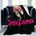 thumbnail image 1 of Cyndis Lauper Blanket Throw Bedding Room Decor Flannel Blankets for Bed Sofa Warm Blankets 40"x30", 1 of 6