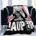 thumbnail image 1 of Cyndis Lauper Blanket Throw Bedding Room Decor Flannel Blankets for Bed Sofa Warm Blankets 40"x30", 1 of 6