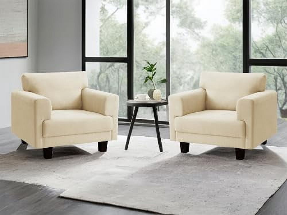 Cynefin Oversized Accent Chair Set of 2, Living Room Chairs Set of 2