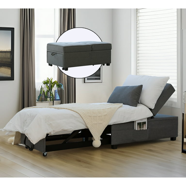 Cynefin Sleeper Chair, in Convertible Chair Bed, Ottoman