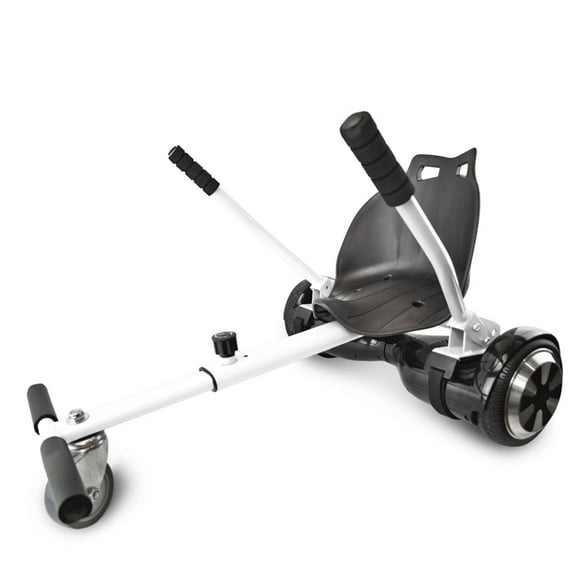 Cynetus Adjustable HoverCart HoverKart Go Cart Hover Cart Seat Hoverboard Seat Attachment for Electric Hoverboard self-stabilizing Scooter