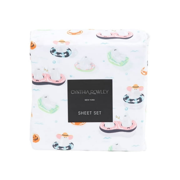 Cynthia Rowley Ghost Pool Party 3-Piece Twin Sheet Set