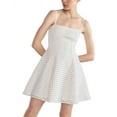 thumbnail image 1 of Cynthia Rowley womens  Birdcage Linen Mini Dress, 8, 1 of 3