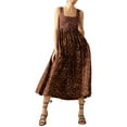 thumbnail image 1 of Cynthia Rowley womens  Gold Foil Silk-Trim Isla Dress, s, 1 of 3
