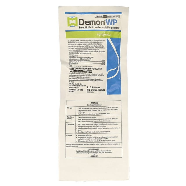Cyper WSP WaterSoluble Insecticide Packets Outdoor Pesticide & Mite