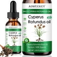 Cyperus Rotundus Oil 100 Cyprus Oil Natural Nut Grass Oil for Reducing Body Hair Growth