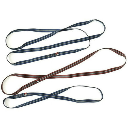 Cypher Flex Nylon Slings - 16mm Draw, 16cm Length, Blue Stripe Design