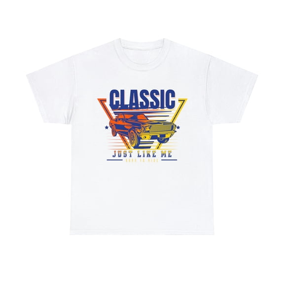 Cypher Sage Classic Like Me Blue Car #6 Short Sleeve White Shirt