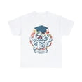thumbnail image 1 of Cypher Sage Never Stop 2023 Graduation Short Sleeve White Shirt, 1 of 12