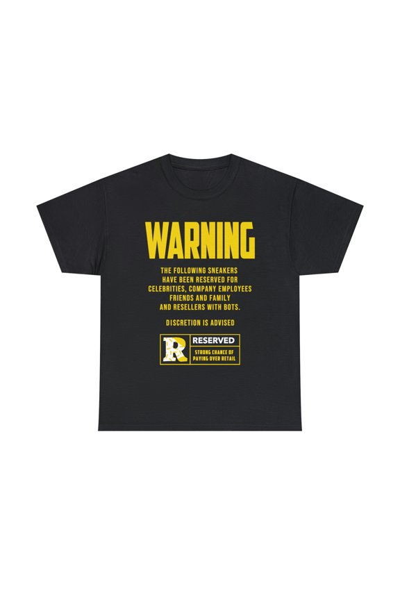 Reserved Thunder Men's Retro Sneaker Shirt