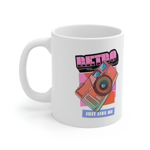 Cypher Sage Retro Like Me 90's Nostalgia Mug #1 / 11oz White Ceramic Mug