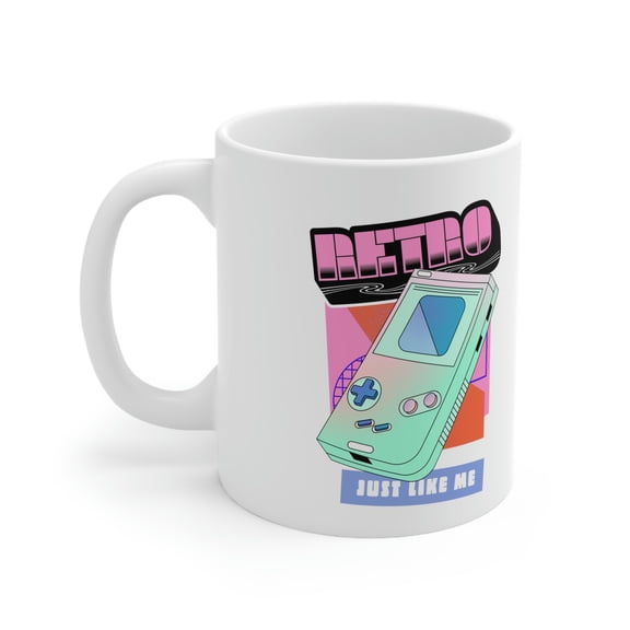 Cypher Sage Retro Like Me 90's Nostalgia Mug #4 / 11oz White Ceramic Mug