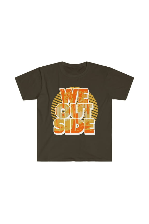 We Outside Wheat Gold Sneaker Tee Shirt