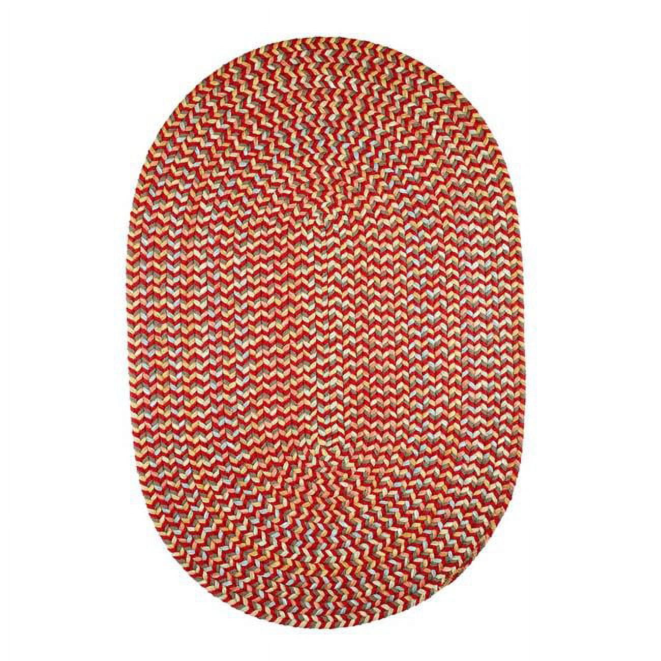 Cypress 10' Round Rug Brilliant Red - Walmart.com