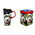 thumbnail image 1 of Cypress Ceramic Travel Cup, 17 OZ. ,w/box, Winter Wolf, 1 of 3