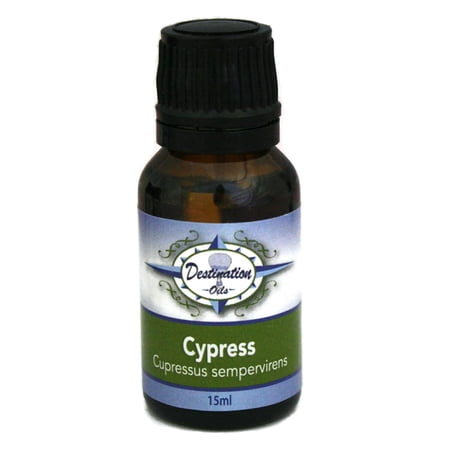 Destination Oils Cypress Essential Oil - 15ml by - Clear