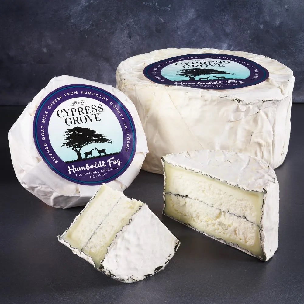 Cypress Grove Humboldt Fog Mini Goat Cheese, 16OZ, 4 Pack