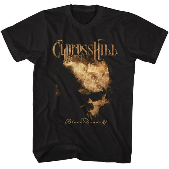 Cypress Hill Black Sunday Black Adult S/S Tshirt 3Xl