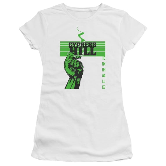 Cypress Hill Inhale Exhale Premium Junior Women's T-Shirt White