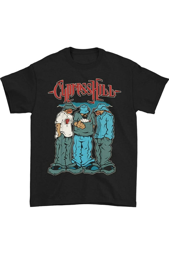 Cypress Hill Men's Blunted T-Shirt Black Small | Licensed Control Industry Merchandise
