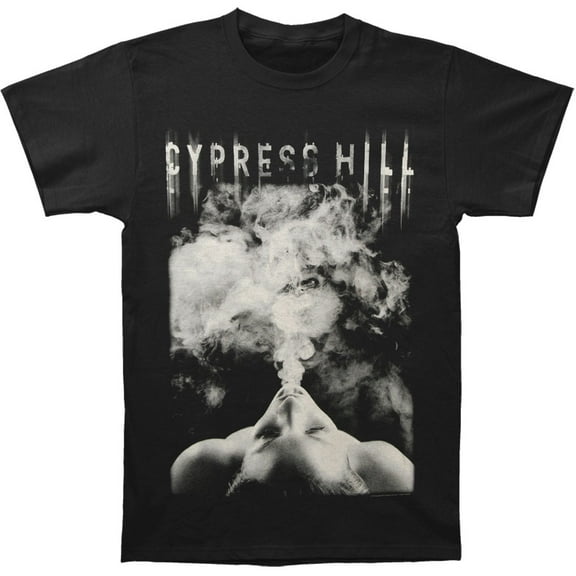 Cypress Hill Men's Smoke Slim Fit T-shirt Large Black