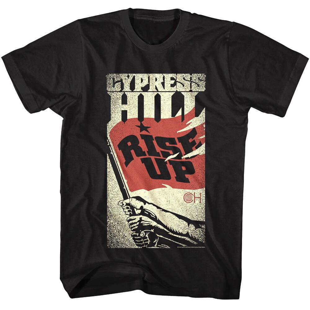 Cypress Hill Rise Up Men's TShirt Protest Rap Hiphop group Insane in