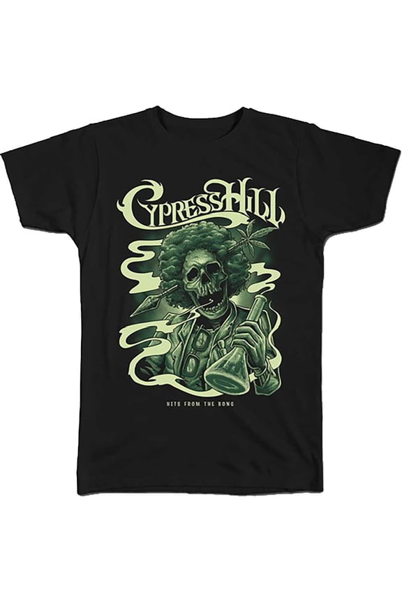 Cypress Hill Unisex T-Shirt: Skull Bong (X-Large)