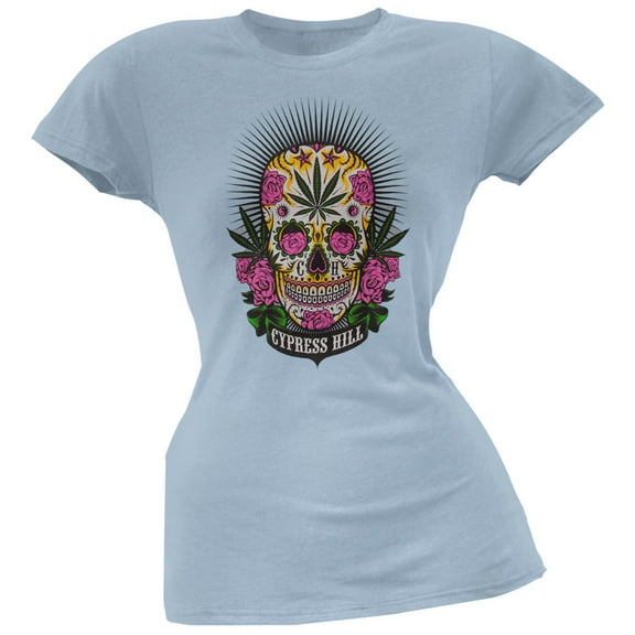 Cypress Hill Women's Juniors Mujeres Muertes Short Sleeve T Shirt