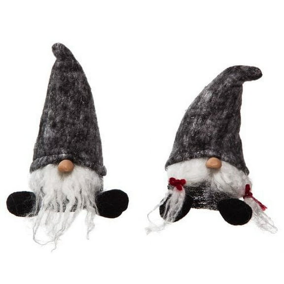Cypress Home 2 Piece Plush Short Santa Set