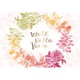 thumbnail image 1 of Paper Cloth Placemat, 20 Count, Floral, 1 of 1
