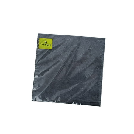 Cypress Home Indigo Metallic Embossed Paper Luncheon Napkin, 20 count