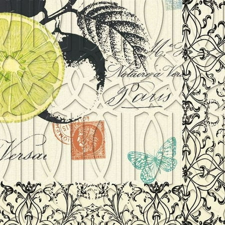 Cypress Home Luscious Lemon 5'' Napkin (Set of 20)