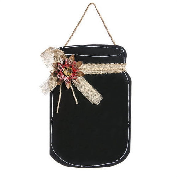 Mason Jar Hanging MDF Chalkboard