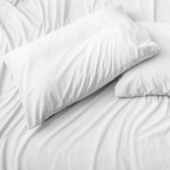 Cypress Linen Collection 1800 Series 6 Piece White Premium Sheet Sets