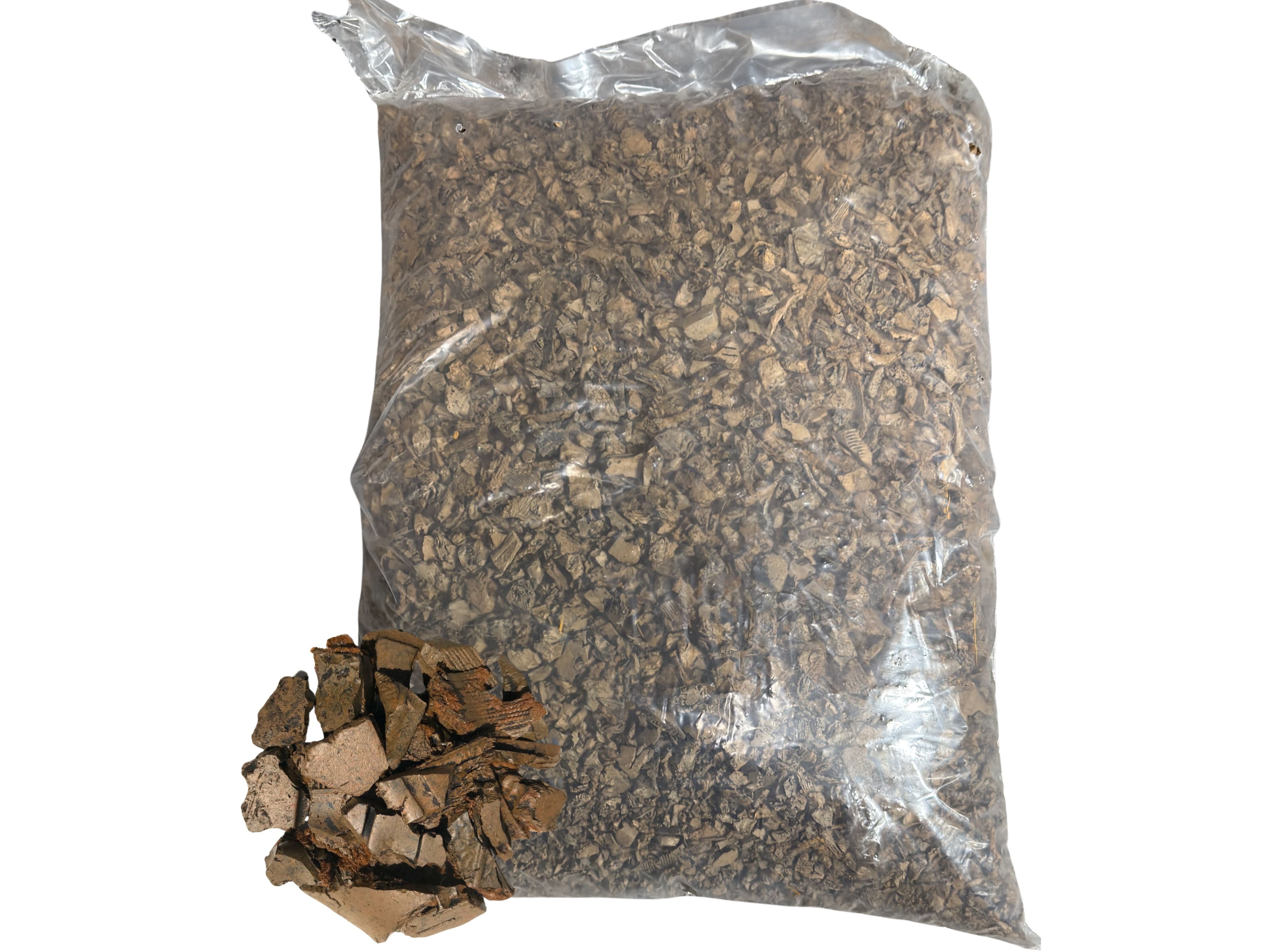 Viagrow 1.5 Cubic Feet Brown Rubber Playground Mulch