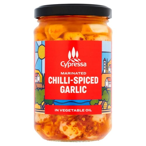 Cypressa Chilli Garlic 280g, British Import (Pack of 2)