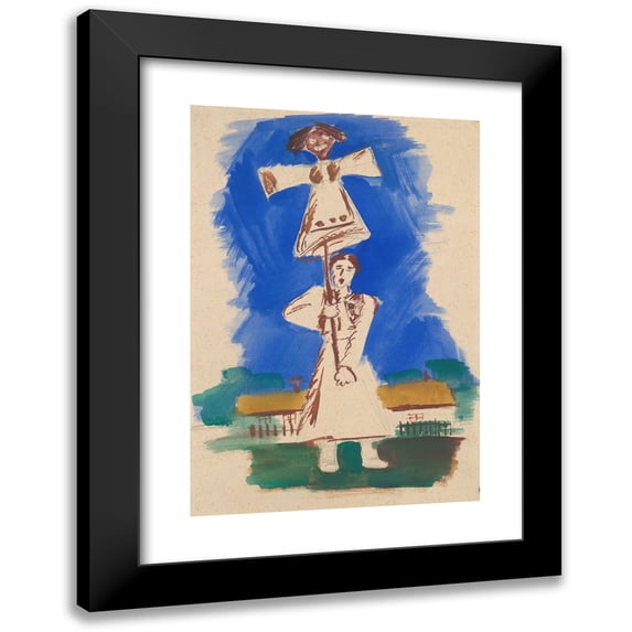 Cyprián Majerník 11x14 Black Modern Framed Museum Art Print Titled - King (1933)