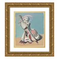 thumbnail image 1 of Cyprián Majerník 20x23 Gold Ornate Framed and Double Matted Museum Art Print Titled - Massacre of the Innocents (1936), 1 of 4