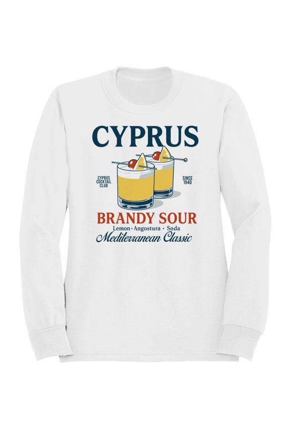 Cyprus Brandy Sour Mediterranean Classic Men's Sweatshirt