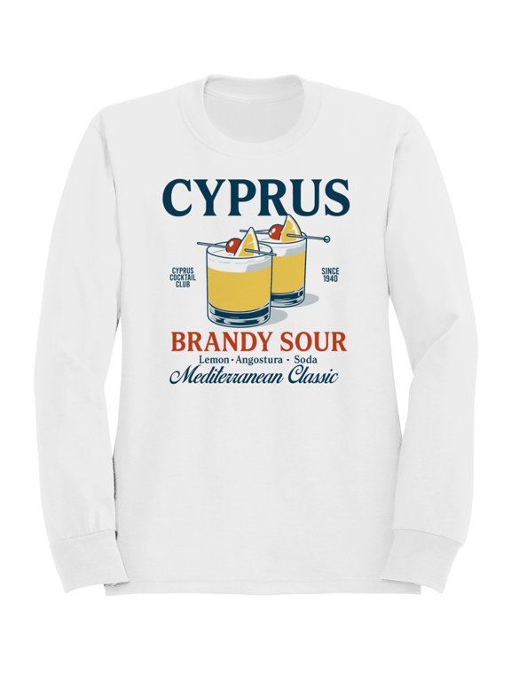 Cyprus Brandy Sour Mediterranean Classic Men's Sweatshirt