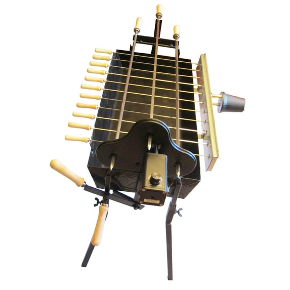 Tritogenia 13.50" Cyprus Charcoal Food Grade Stainless Steel Grill, Portable