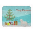 thumbnail image 1 of Cyprus Poodle Christmas Tree Machine Washable Memory Foam Mat, 1 of 4