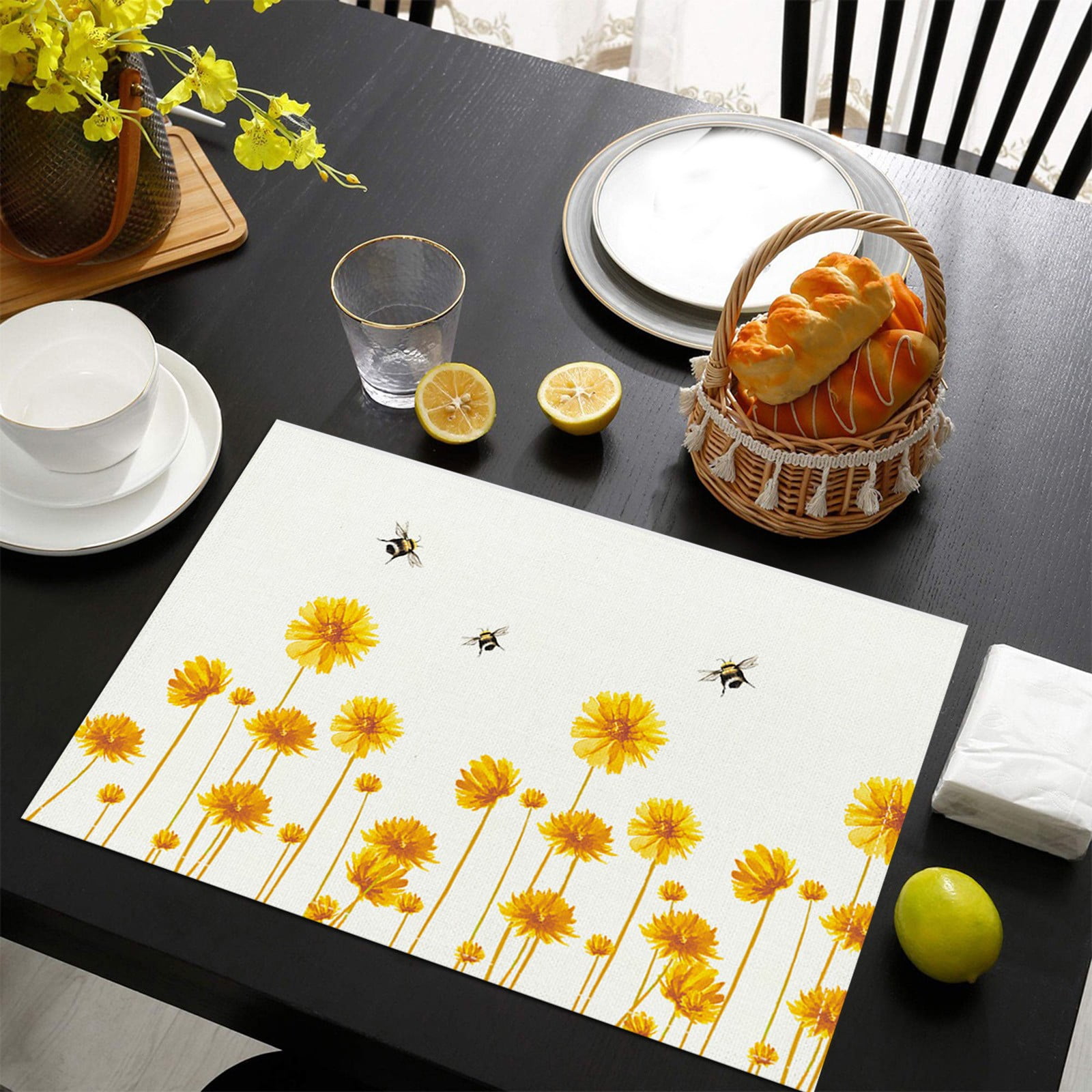 Cyrdddb Placemat Placemats Family Table Placemats Holiday Placemats