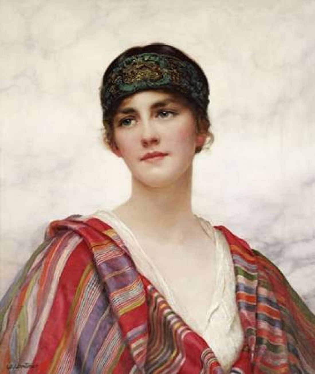 Cyrene Canvas Art - William Clarke Wontner (24 x 24)
