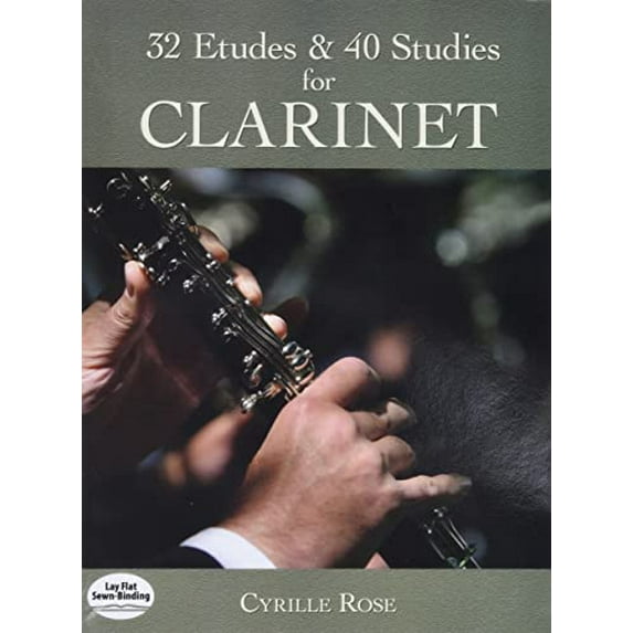 Pre-Owned 32 Etudes and 40 Studies for Clarinet (Dover Chamber Music Scores), 9780486457307, 0486457303, Paperback, Illustrated edition