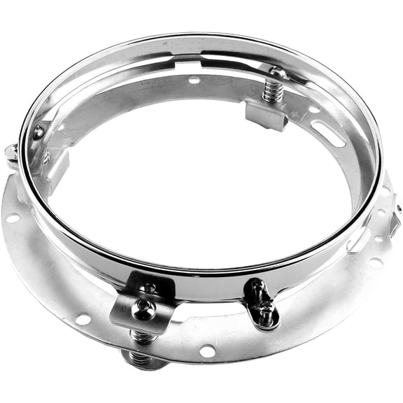 Cyron Lighting ABIG7-RNG Mounting Ring for 7in. Integrated Headlights (Chrome)
