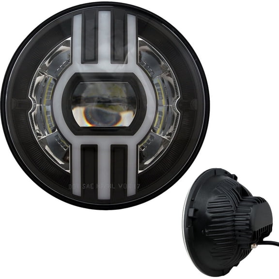 Cyron ABIG7B2-B Beast 2 Headlight - 105W - Black - 4800 Lumens